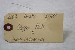 Stopper Plate 1 4WM-1357N-01 2002 Yamaha RoadStar XV1600A