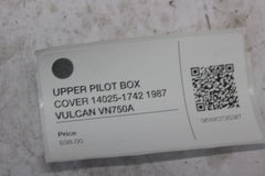 UPPER PILOT BOX COVER 14025-1742 1987 VULCAN VN750A