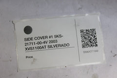 SIDE COVER #1 5KS-21711-00-4V 2003 XVS1100AT SILVERADO