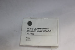 HOSE CLAMP 90460-65195-00 1984 Yamaha VIRAGO XV700L