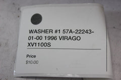WASHER #1 57A-22243-01-00 1996 Yamaha VIRAGO XV1100S