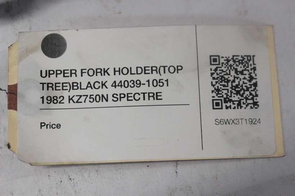 UPPER FORK HOLDER (TOP TREE) BLACK 44039-1051 1982 Kawasaki Spectre KZ750N