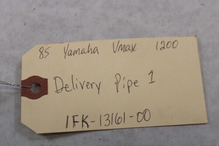 Delivery Pipe 1 1FK-13161-00 1990 Yamaha Vmax VMX12 1200