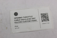 OPENING THROTTLE CABLE 54012-0180 2007 VULCAN CUSTOM VN900