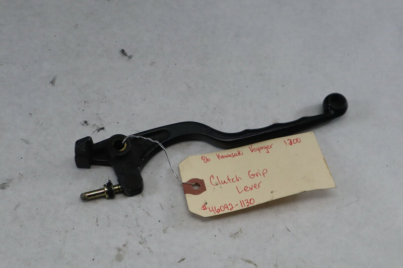 OEM Kawasaki Motorcycle Clutch Grip Hand Lever 1986 Voyager 1200 Red 46092-1130