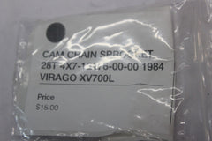 CAM CHAIN SPROCKET 28T 4X7-12176-00-00 1984 VIRAGO XV700L