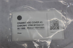 CRANKCASE COVER #3 CHROME 1RM-W1542-01-00 1996 Yamaha VIRAGO XV1100S