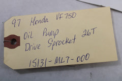Oil Pump Drive Sprocket 26T 15131-ML7-000 1997 Honda Magna VF750