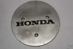 CRANKCASE COVER EMBLEM PLATE 11362-ME9-000 1983 Honda VT750C Shadow