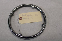 Chrome 6.5 Speaker Mounting Ring Harley Davidson