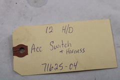 Harley Davidson Acc. Switch and Harness #71625-04