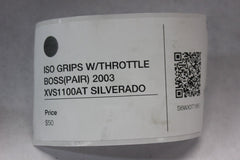 Kuryakyn ISO GRIPS W/THROTTLE BOSS (PAIR) 2003 XVS1100AT SILVERADO