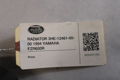 RADIATOR 3HE-12461-00-00 1994 YAMAHA FZR600R