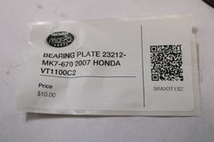 BEARING PLATE 23212-MK7-670 2007 HONDA VT1100C2