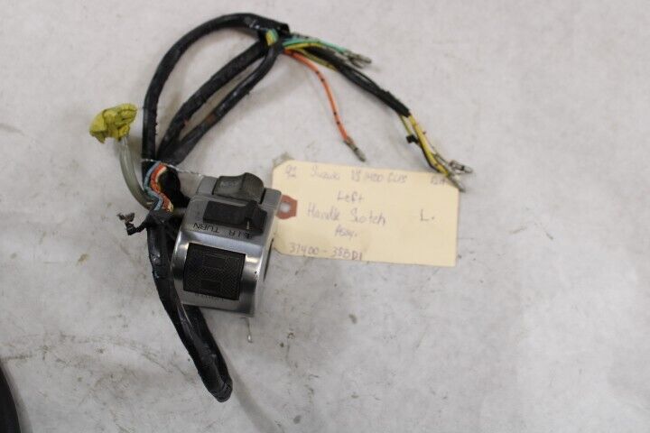 OEM Suzuki Motorcycle 1992 Intruder VS1400 Handle Switch Assy. Left 37400-38BD1