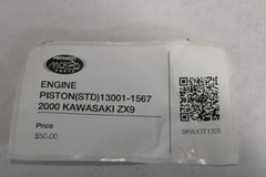 ENGINE PISTON (STD) 13001-1567 2000 KAWASAKI ZX9 2000 Kawasaki ZX-9R