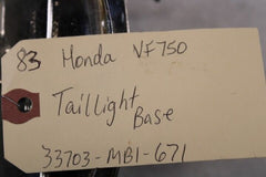 Tailight Base 33703-MB1-671 1983 Honda VF750