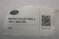 WATER OUTLET PIPE A 19511-ME9-000 1983 Honda VT750C Shadow