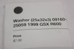 Washer (25x32x3) 09160-25059 1999 GSX R600