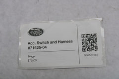 Acc. Switch and Harness #71625-04 Harley Davidson