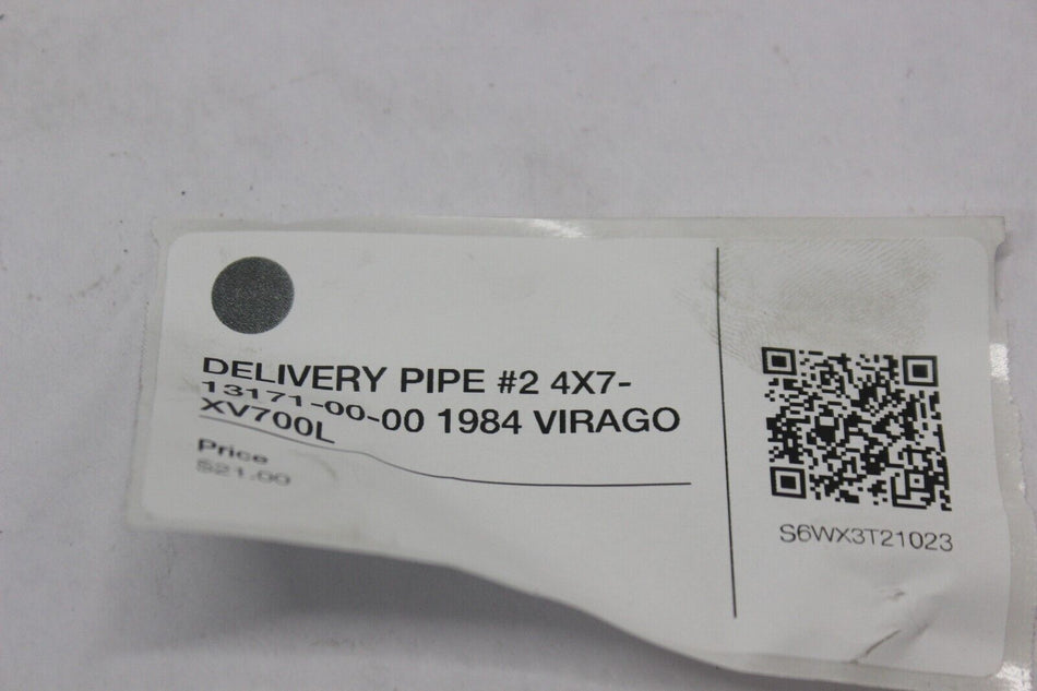 DELIVERY PIPE #2 4X7-13171-00-00 1984 VIRAGO XV700L