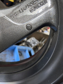 OEM Honda Motorcycle Rear Wheel Black 17”X 5.5" 1999 CBR600F4 42650-MBB-000