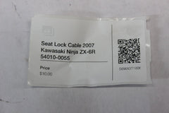 Seat Lock Cable 2007 Kawasaki Ninja ZX-6R 54010-0055