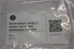 REAR BRAKE HOSE 2 69480-10G01 2006 BURGMAN AN650K6