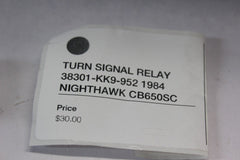 TURN SIGNAL RELAY 38301-KK9-952 1984 Honda Nighthawk CB650SC