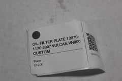 OIL FILTER PLATE 13270-1170 2007 VULCAN VN900 CUSTOM