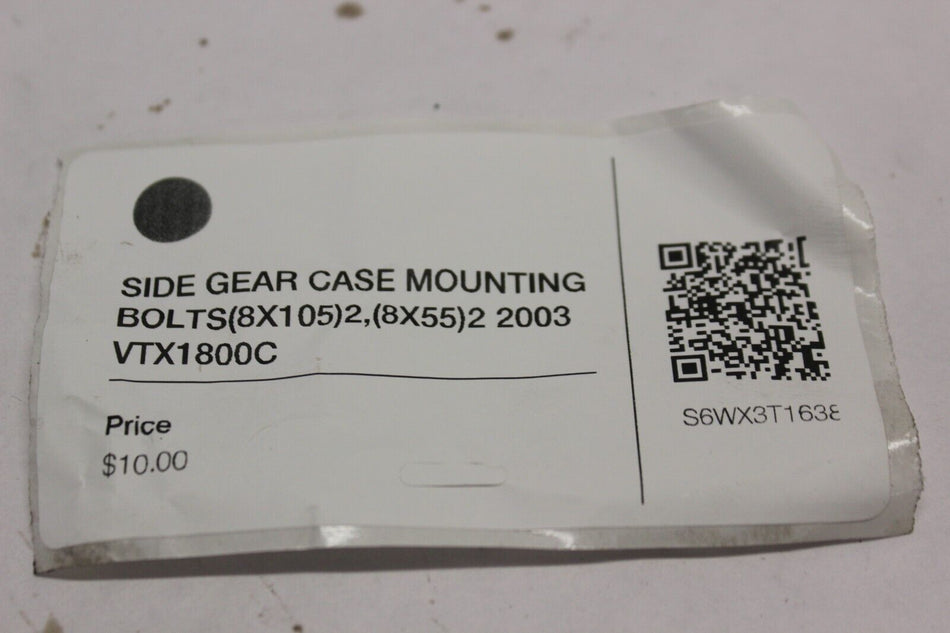 SIDE GEAR CASE MOUNTING BOLTS (8X105)2,(8X55) 2003 Honda VTX1800C