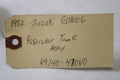 1982 Suzuki GS1100G Z Reservoir Tank Assy 69740-470V0