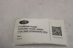 CYLINDER PUMP COOLING HOSE 39062-1724 2000 KAWASAKI ZX9 2000 Kawasaki ZX-9R