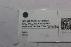 SPLINE WASHER 90463-MCJ-000,LOCK WASHER 90463-MCJ-000 2006 CBR1000RR