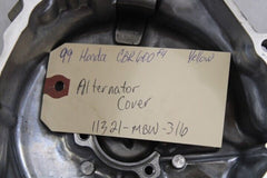 OEM Honda Motorcycle 1999 CBR600F4 Alternator Cover 11321-MBW-316