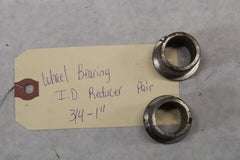 Wheel Bearing I.D Reducer 3/4 -1” (Pair) Harley Davidson Aftermarket