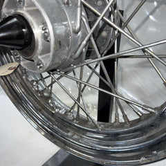 OEM Harley Davidson Front Dual Hub Wheel 16" X 3" Chrome Spoke 25MM Bearings