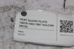 HEAT GUARD PLATE 18018-1063 1987 VULCAN VN750