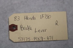 Brake Lever 53175-MK7-671 1983 Honda VF750