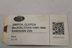 SWITCH, CLUTCH (BLACK) 27010-1094 1998 Kawasaki ZX-9R Ninja