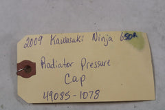 Radiator Pressure Cap 49085-1078 2009 Kawasaki 650R Ninja EX650C9F