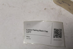 Lower Fairing Back Cap LEFT Harley Davidson