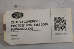 CLUTCH COVER (SEE PHOTOS) 14032-1482 2000 KAWASAKI ZX9