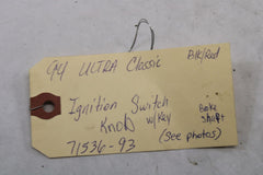 Ignition Switch Knob (See Photos) 71536-93 1994 Harley Davidson Ultra Classic