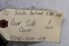 Rear Side Cover Right Black 47141-41F01-019 2006 Suzuki Boulevard C50