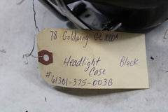 Headlight Case Black #61301-375-003B 1983 Honda Goldwing GL1100