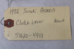 1982 Suzuki GS1100G Z Clutch Lever Black 57620-49111