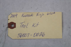 Tool Kit (Complete) 56007-0026 2009 Kawasaki 650R Ninja EX650C9F