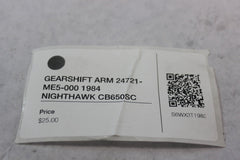 GEARSHIFT ARM 24721-ME5-000 1984 Honda Nighthawk CB650SC