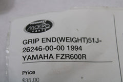 GRIP END(WEIGHT) 51J-26246-00-00 1994 YAMAHA FZR600R